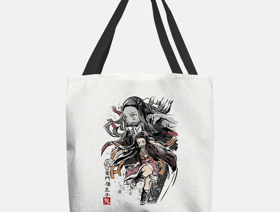 Demon Nezuko Sumi-E