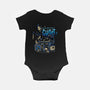 Seen A Ghost?-baby basic onesie-glitchygorilla