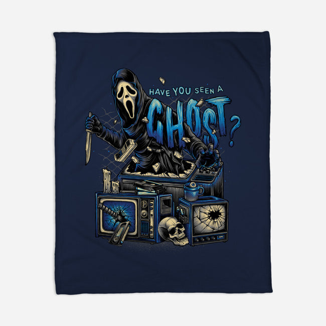 Seen A Ghost?-none fleece blanket-glitchygorilla