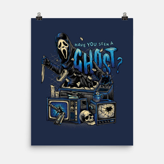 Seen A Ghost?-none matte poster-glitchygorilla