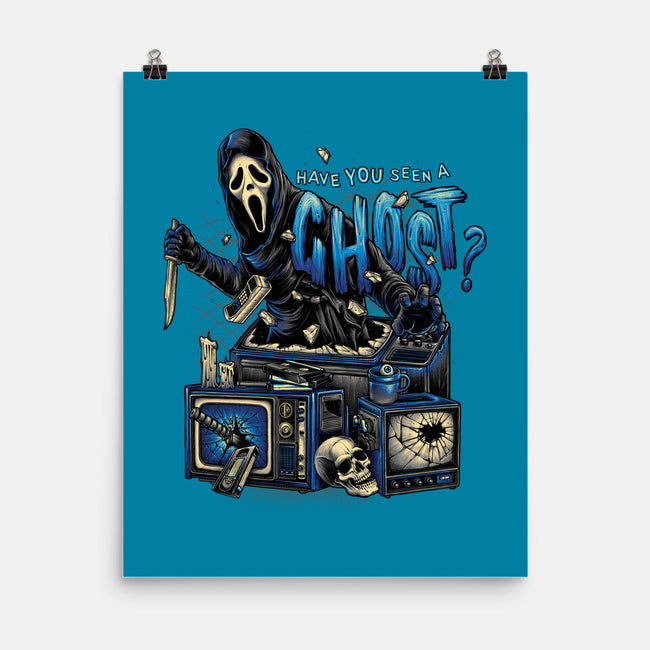 Seen A Ghost?-none matte poster-glitchygorilla