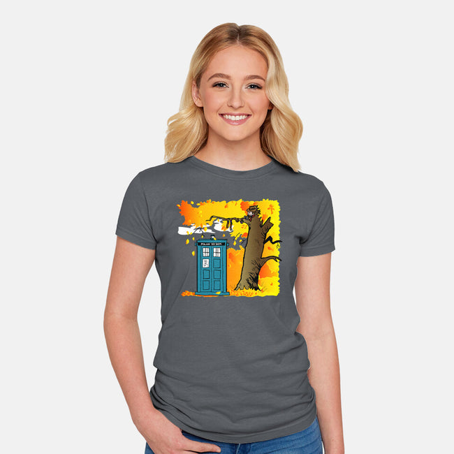 Lazy Doctor-womens fitted tee-illproxy