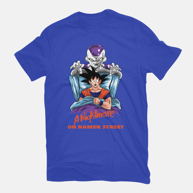 Nightmare On Namek Street-youth basic tee-zascanauta