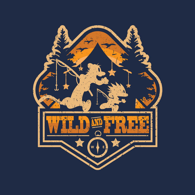 Wild And Free-none glossy sticker-jrberger