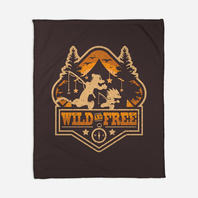 Wild And Free-none fleece blanket-jrberger