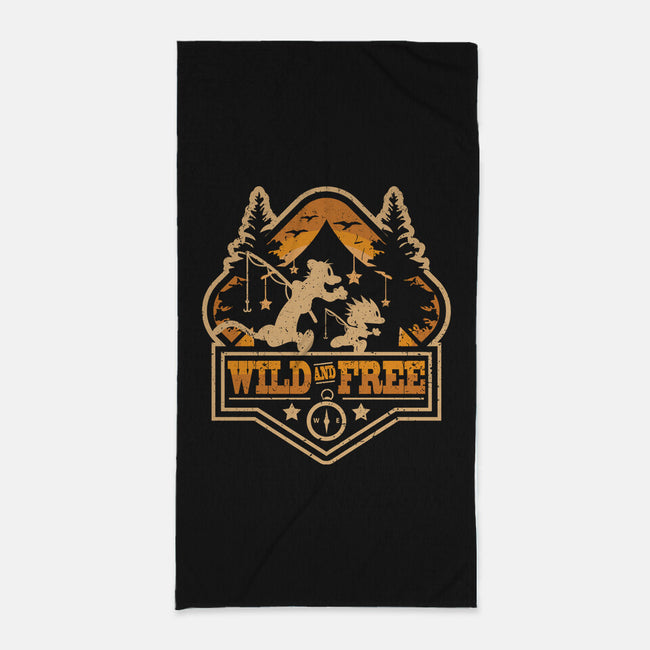 Wild And Free-none beach towel-jrberger