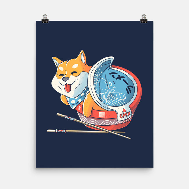 Shiba Ramen-none matte poster-tobefonseca