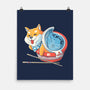 Shiba Ramen-none matte poster-tobefonseca