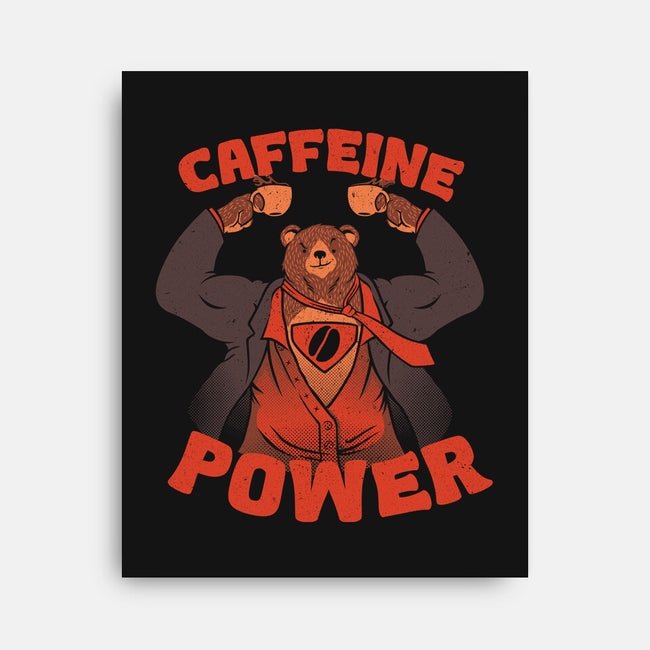 Caffeine Power-none stretched canvas-tobefonseca