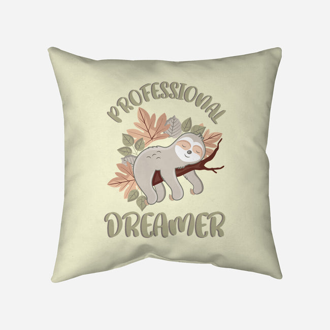 Professional Dreamer-none removable cover w insert throw pillow-emdesign