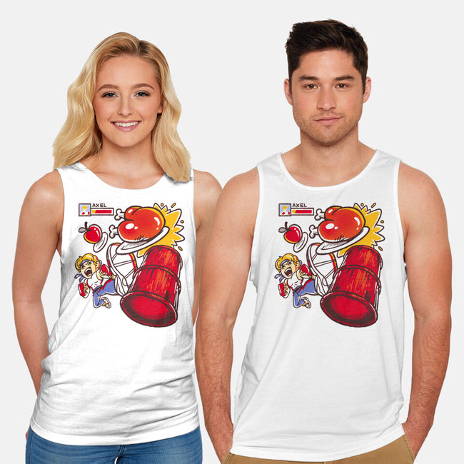 Trash Can Food-unisex basic tank-estudiofitas