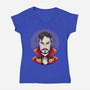 Strange-womens v-neck tee-RamenBoy
