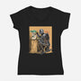 The Mandalorian Way-womens v-neck tee-zascanauta