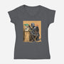 The Mandalorian Way-womens v-neck tee-zascanauta