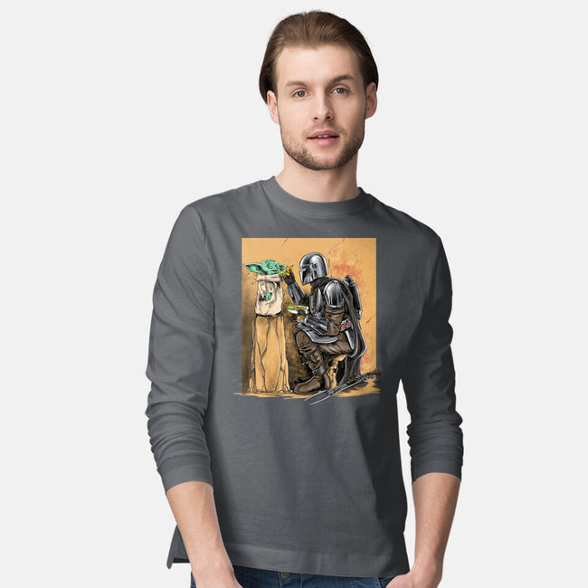 The Mandalorian Way-mens long sleeved tee-zascanauta