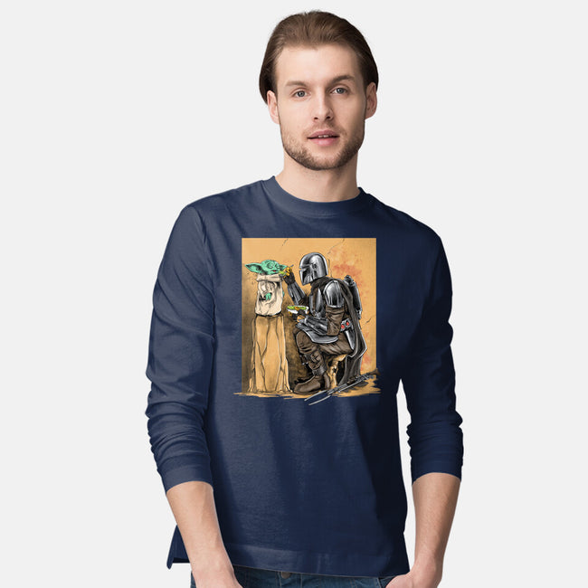 The Mandalorian Way-mens long sleeved tee-zascanauta