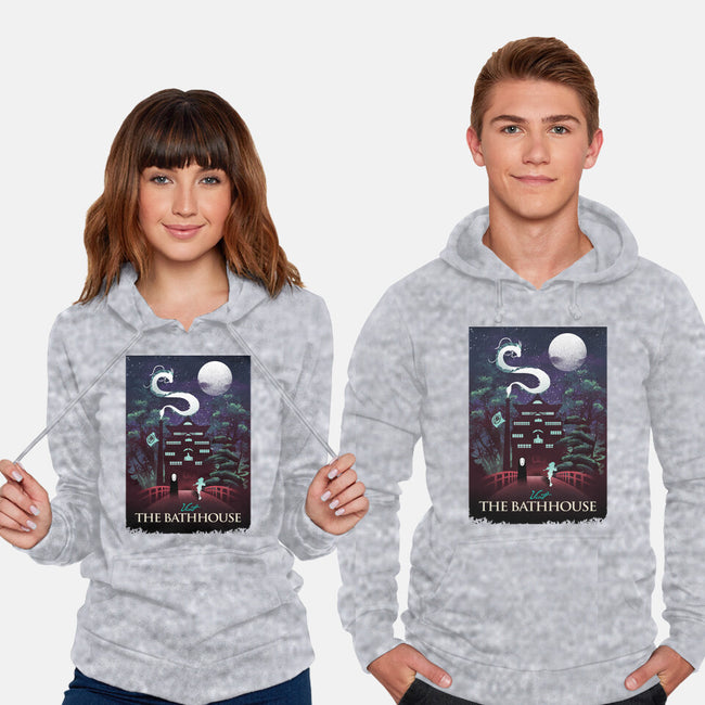 Visit The Bathhouse-unisex pullover sweatshirt-dandingeroz