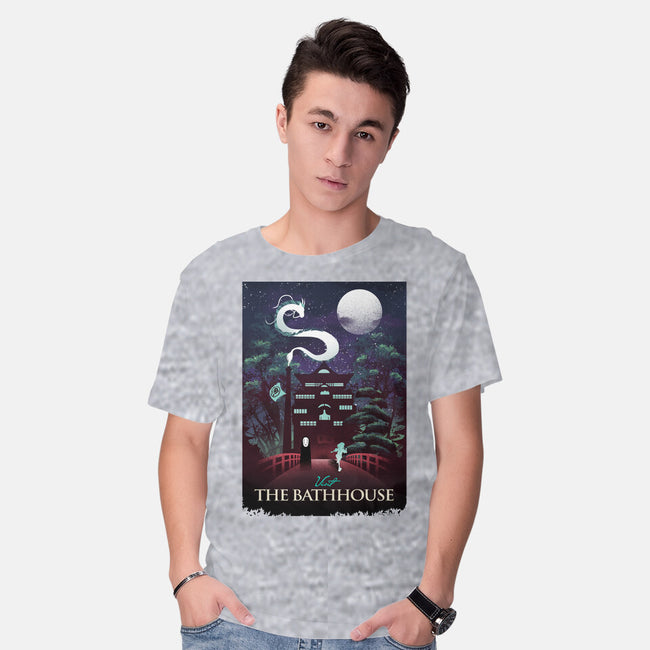 Visit The Bathhouse-mens basic tee-dandingeroz