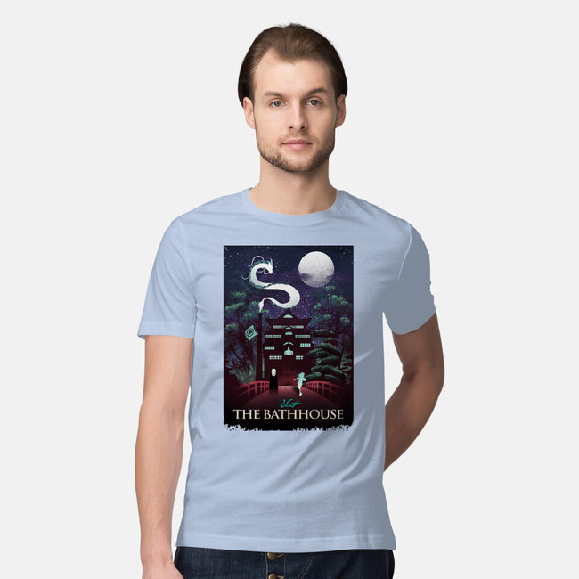 Visit The Bathhouse-mens premium tee-dandingeroz