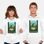 Visit Tsukamori Forest-unisex pullover sweatshirt-dandingeroz