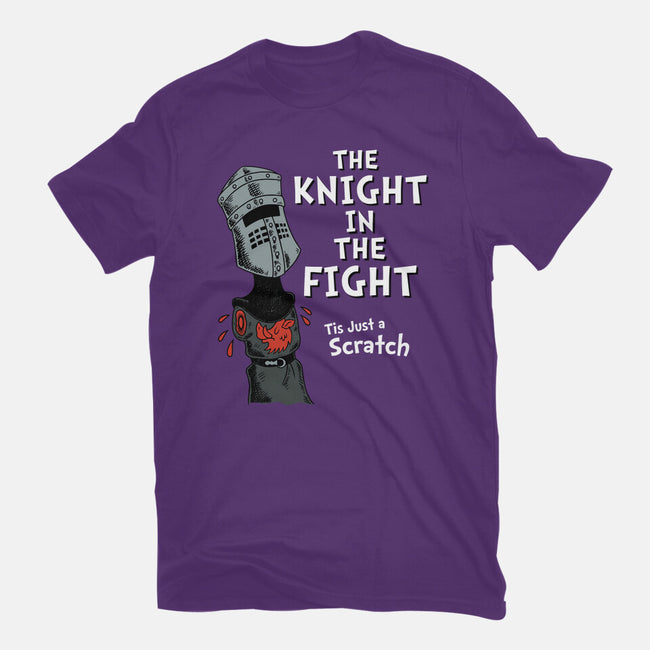 The Knight In The Fight-mens basic tee-Nemons