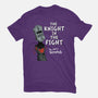 The Knight In The Fight-mens basic tee-Nemons