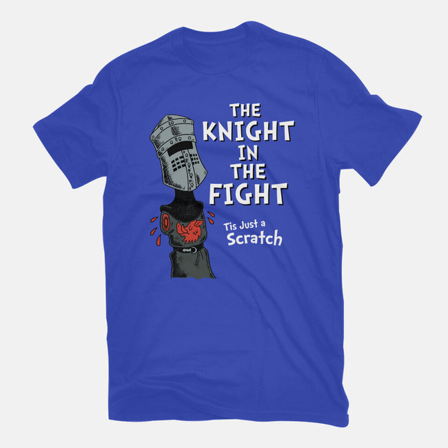 The Knight In The Fight-mens basic tee-Nemons