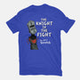 The Knight In The Fight-mens basic tee-Nemons