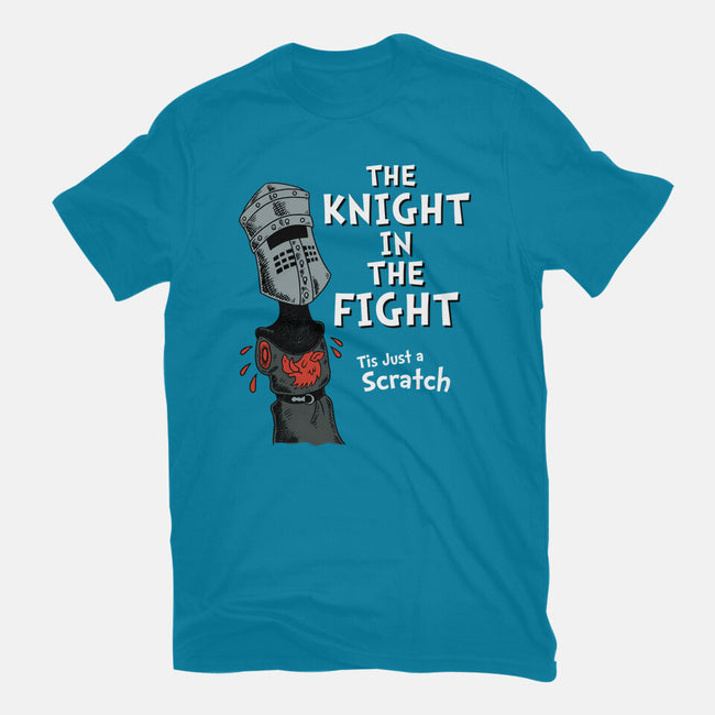 The Knight In The Fight-mens basic tee-Nemons