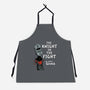 The Knight In The Fight-unisex kitchen apron-Nemons