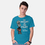 The Knight In The Fight-mens basic tee-Nemons