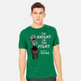 The Knight In The Fight-mens heavyweight tee-Nemons