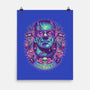 Neon Monster-none matte poster-glitchygorilla