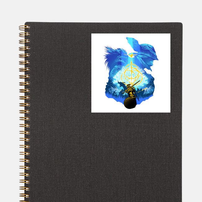 Eldens Adventure-none glossy sticker-hypertwenty