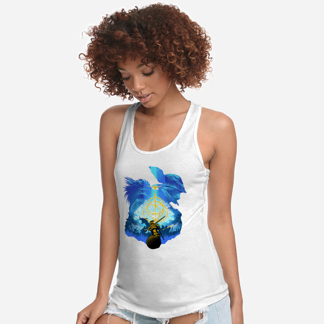 Eldens Adventure-womens racerback tank-hypertwenty