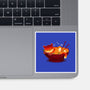 Sleepy Ramen Cat-none glossy sticker-erion_designs