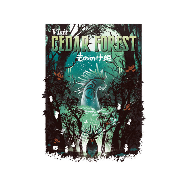 Visit Cedar Forest-none glossy sticker-dandingeroz