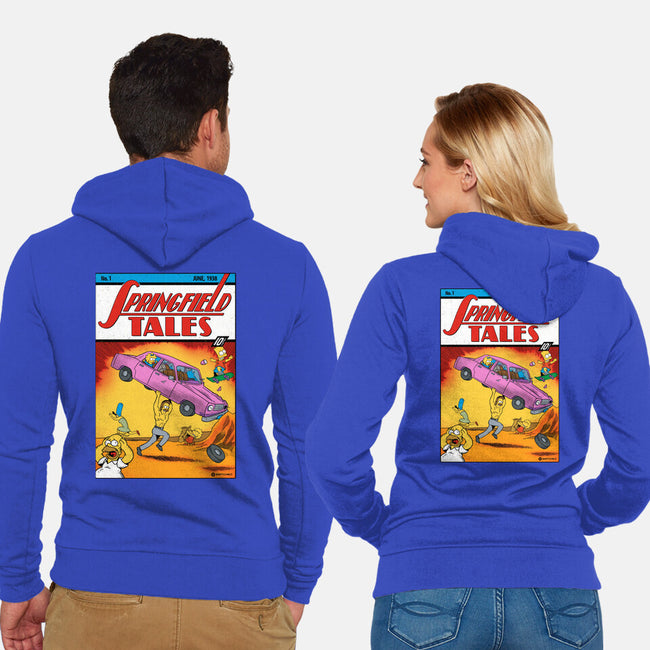 SuperNed-unisex zip-up sweatshirt-Getsousa!