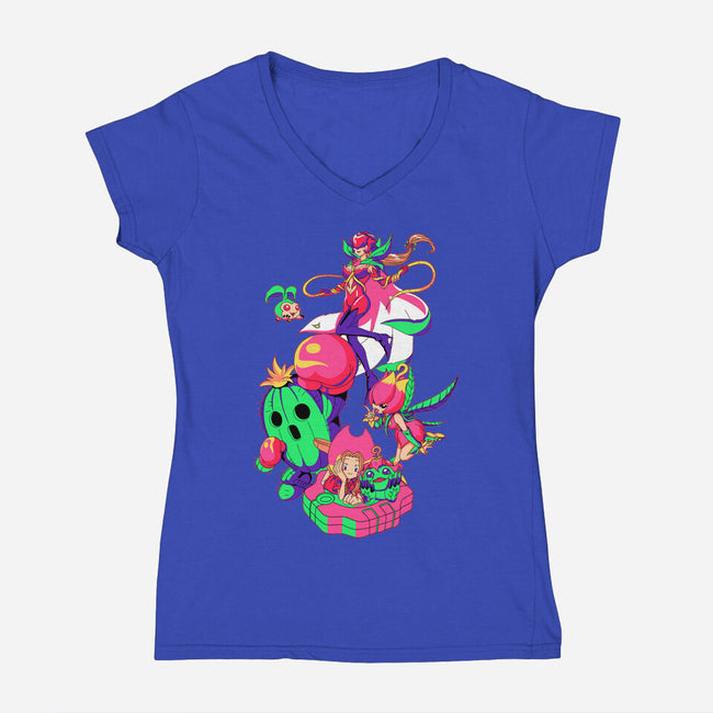 Sincerity-womens v-neck tee-Jelly89