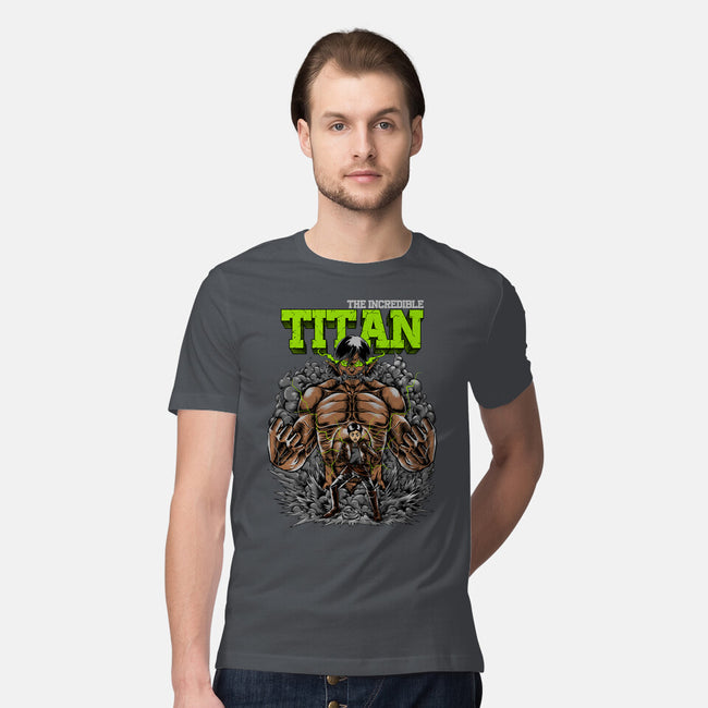 The Incredible Titan-mens premium tee-joerawks