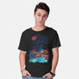 Pixel Space Cowboy-mens basic tee-danielmorris1993
