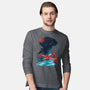 Pixel Space Cowboy-mens long sleeved tee-danielmorris1993