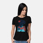 Pixel Space Cowboy-womens basic tee-danielmorris1993