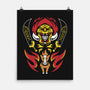 Desert Demigod And Tiny Horse-none matte poster-Logozaste