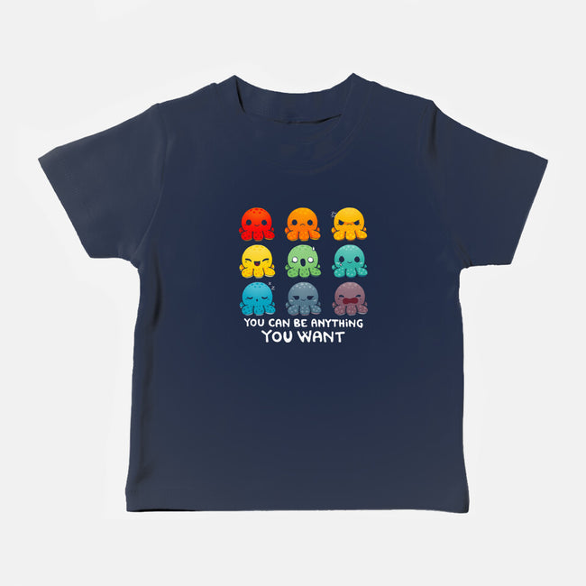 You Can Be Anything-baby basic tee-Vallina84