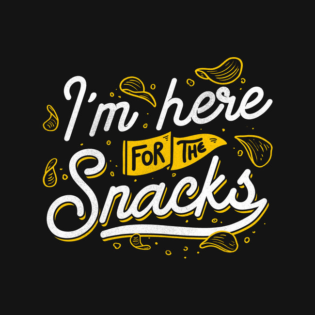 Here For The Snacks-youth basic tee-tobefonseca