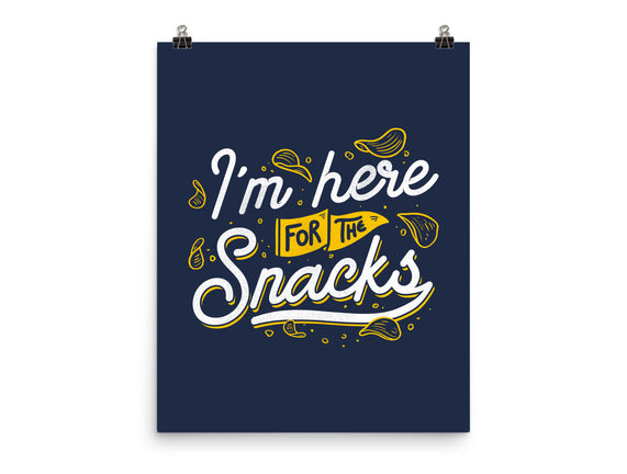 Here For The Snacks