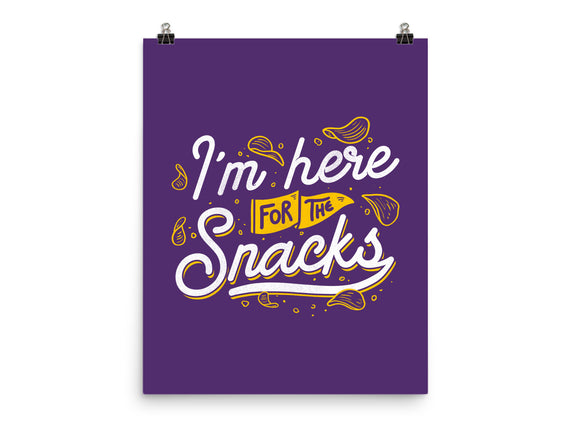 Here For The Snacks