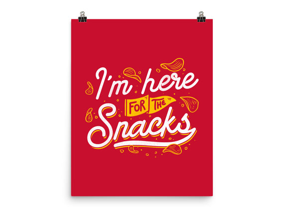 Here For The Snacks