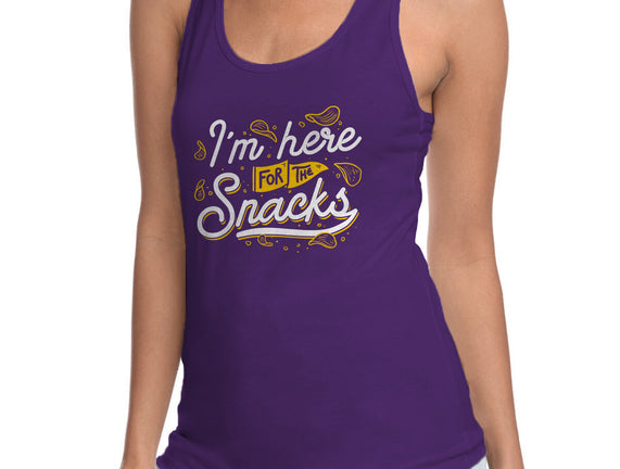 Here For The Snacks